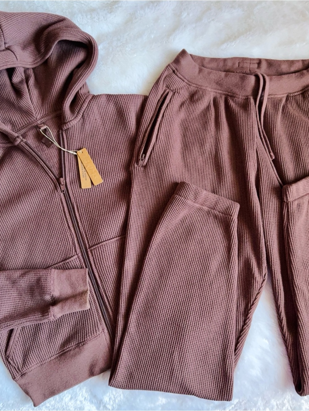 NWT skims waffle knit set